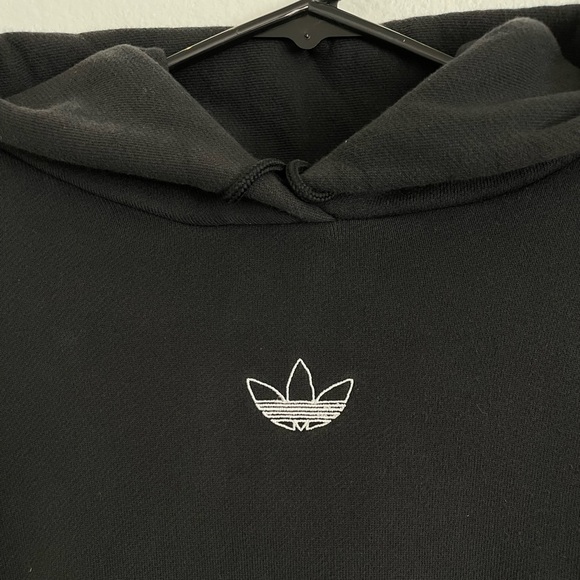 Vintage Adidas black & yellow hoodie - Picture 2 of 4